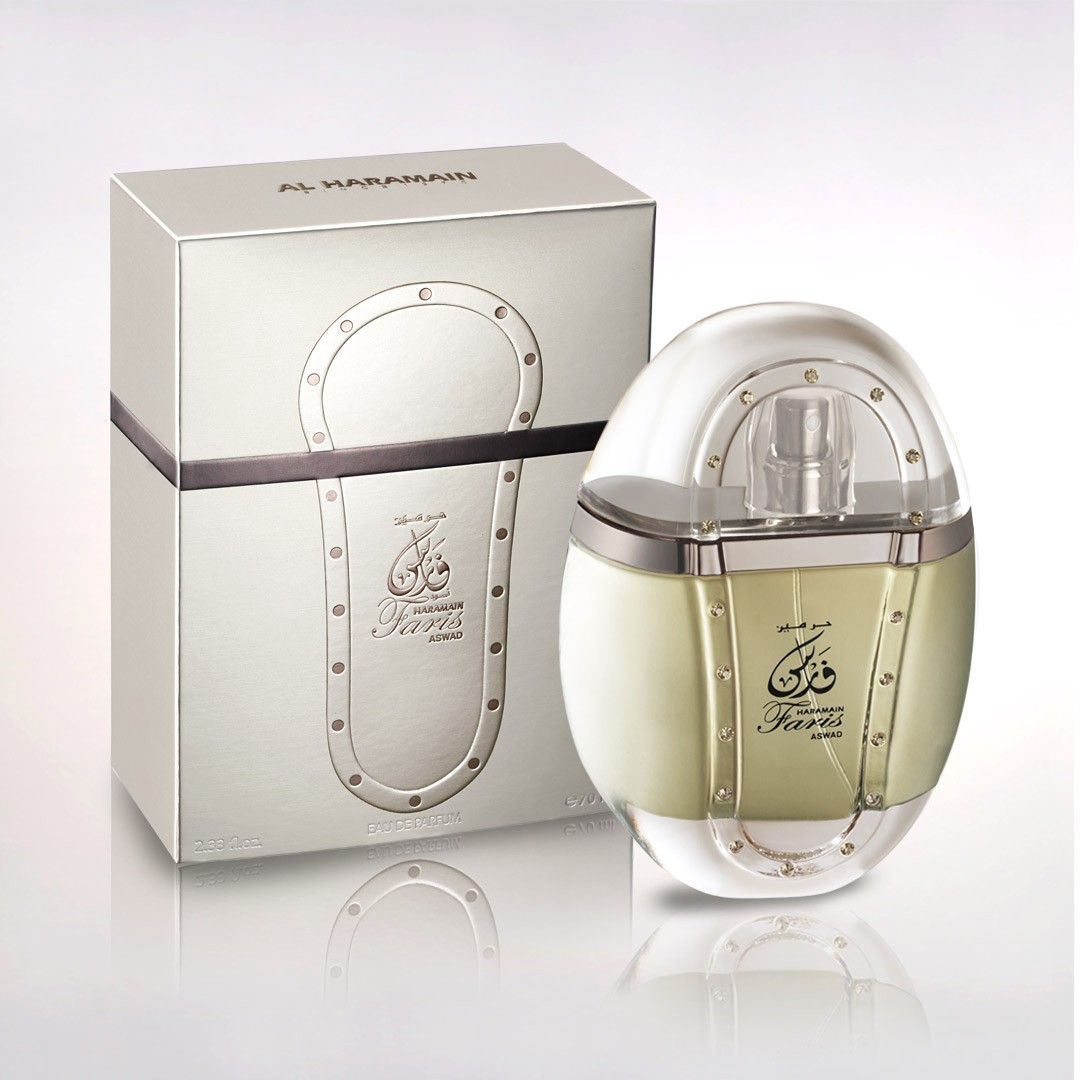Al Haramain Faris Aswad Perfume Spray  70 ML